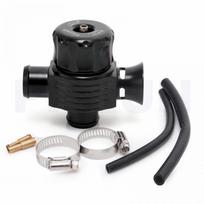 25Mm Universal Black Aluminum Alloy Blow Off Valve Bov Dual Port Dump Valve Kit black