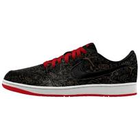 Jordan Air Jordan 1 Low top Vintage Basketball Shoes Unisex Black Red IV6750-001 43 black