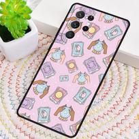 Witches Moon Tarot TPU Phone Case For Samsung Galaxy note 10 pro S26 S25 S24 S23 S22 Ultra Plus S21 FE S20 Shockproof Cover Galaxy S24+ gray