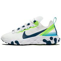 (WMNS) Nike React Element 55 'Sea Green Volt' Women's BQ2728-102 EU 36 white