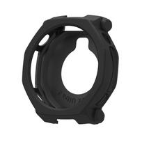 Minkštas silikoninis apsauginis dėklas laikrodžiui Amazfit T-Rex Ultra 2 51mm, Atsparus įbrėžimams, smūgiams, apsauginis rėmelis juoda