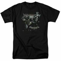 Batman Arkham Knight Grapple T Shirt Licensed Comic Book Tee Black L black