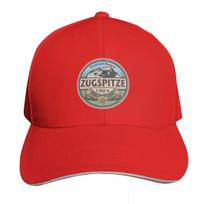 Zugspitze Bavaria GerUnisexy Baseball Cap sun caps Dropshipping New In The Hat fashionable GirlS Hats Unisexs red