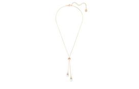 Swarovski Originally Rose Gold tone Plated Necklaces Women's Rose Gold 5669521 Rose Gold|F white