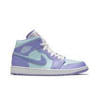 Air Jordan 1 Mid 'Purple Pulse' (Unisex) Purple Pulse / Arctic Punch / Glacier Blue Vintage Basketball Shoes 554724 500 40.5 gray