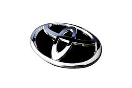 SecondStage Toyota Voxy 80 serijos emblemos keitimo rinkinys N į T ženklo dengta emblema / Fortepijono juodos spalvos pagrindas / T209BLK juoda