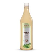 Jiva šalto spaudimo amlos sultys 1 litras Natūralus vaisių gėrimas Turtingas vitaminu C Be dirbtinių kvapiklių Pakuotė 1 vnt. beige