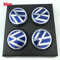 VW 4 vnt. Maglev plaukiojančio ratlankio centriniai dangteliai 56mm/65mm Vandeniui atsparūs, dulkėms atsparūs Pakeičiami dangteliai Volkswagen VW Golf 5 6 7 Passa NC3 56mm