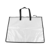 Professional Artist Transport Bag PVC Meshes Materials Protective Compartment for Sketchpads Canvases Ergonomic Carrying 1 white