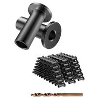 45Pcs Stainless Steel Cable Railing Protective Sleeves High Strength Corrosion Resistant Sleeves Cable Railing Hardware 1 gray