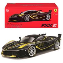 Bburago Signature Series Ferrari Black Diecast Model Finished Product 1/18 FXX-K #44 / Car, 18-16907 (#44) black