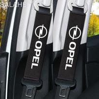 Automobilio galvos atramos pagalvė kaklui Pagalvėlė Sėdynės diržo peties apsauga Aksesuaras Opel Corsa D Astra Insignia Mokka Adam Combo Vauxhall black