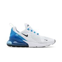 Nike Air Max 270 'Balti Foto Mėlyni' (Unisex) Balti / Juodi-Photo Blue-Pure Platinum Bėgimo bateliai AH8050 110 44.0 white