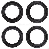 4 Pieces Audio Speaker Rubber Foam Speaker Edge Repair accessories black