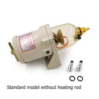 500FG 500FH kuro filtras laivinio variklio kuro dyzelino kuro filtras alyvos/vandens separatorius jūrinių valčių sunkvežimiai 90GPH, skirti automobiliniam laivui Without heating rod