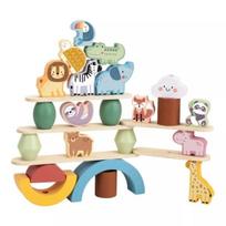 Tooky Toy: Gyvūnų balansavimo ir bokštų statymo žaidimas
