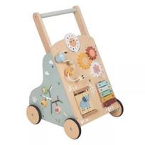 Tooky Toy: Medinis vaikštynės stovas su sensorine lenta