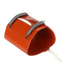 12V 100W Silicone Heating Pad Car Fuel Filter Air Diesel Heater Mat Square Rubber Heated Bed Plate Flexible Waterproof 250x90mm brown