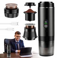 Nešiojamas belaidis kavos aparatas su daugkartiniu filtru, 80 ml, 20 bar