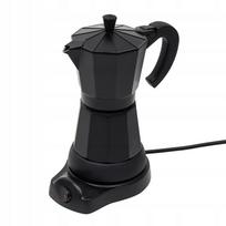 Elektrinė kavavirė Moka, 300 ml, 480 W, juoda