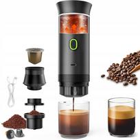 Espresso kavos aparatas, automatinis, juodas, 72 W, 20 bar, kapsulinis