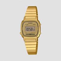 Casio LA670WGA-9DF Casio Vintage Gold Stainless Steel Women`s Watch / Ladies Watch, Digital Watch, Authentic Casio beige