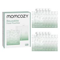 MOMCOZY DAUGKARTINIAI KŪDIKIŲ MAISTO MAIŠELIAI, 200 ML, 10 VNT.