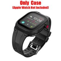 IP68 Waterproof Case For Apple Watch Series 9 8 7 6 5 4 3 2 SE 45 44 41 38 mm Armor Cover Diving Swim Outdoor Sport Anti-fall 41mm All iWatch juoda