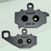 Motorcycle Rear Brake Pads for Kawasaki Z 1000 2014 ZX-6R 636 2007-2012 gray