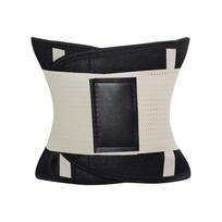 Women's Waist Trainer Belt, Waist Cincher Trimmer, Slimming Body Shaper, Sport Girdle Belt M beige