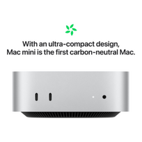Apple Mac mini Apple M4 10C CPU, 10C GPU | 16GB RAM | 512GB SSD