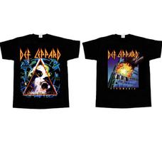 Def Leppard  Hysteria Tour Pyromania NEW BLACK TSHIRT 345XL Unisex T-Shirt L blue