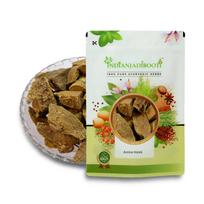 IndianJadiBooti Pure Amba Haldi Whole (Curcuma Amada) | Raw Mango Ginger Roots for DIY Grinding, Oil Infusions, Skincare & Joint Comfort | 250 Grams brown