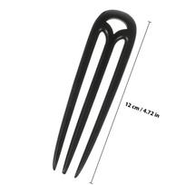 Chinese Style Wooden Hair Stick Bun Holder for Women Teens Smooth Sandalwood Hair Fork Elegant Retro Hairpin Wedding Party Prom juoda