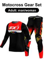 motocross gear set Enduro cross Jersey Pant Kits Racer Gear Set Off-road Mens Kits Women's mountain Downhill Motorcycle MX L-34