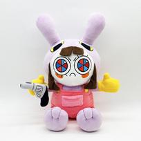 The Amazing Digital Circus Anime Peripheral Plush Toys Pomni Jax Cute Toys Home Decoration Collection Are Birthday Gifts 28-34cm gray