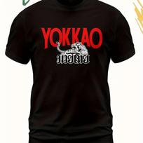 Yokkao Unisexs Muay Thai Tshirt Logo Branding Muay Thai Loo Design M red