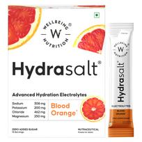 Wellbeing Nutrition HydraSalt Electrolyte Drink with Zero Added Sugar | 5 Electrolytes & 3 Vitamins for Instant Hydration, Energy, Performance &
