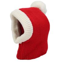 Dog  ter Hat Red Pet Christmas  ter Warm Knitted Hat for Small and Medium Dogs Puppy Cats white