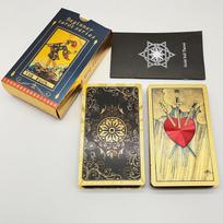 Classical Gold Foil Waterproof Tarot Cards With Megnet Box As Special Gift