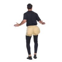 Soft Sponge Fake Belly Props Big Stomach Fake Butt Cosplay Props  Halloween Fake Butt Prop beige