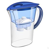 Vandens filtras 2,5 l Aktyvuotos anglies filtras, , Sveikas, Švarus, Mineralizuotas Minutės white