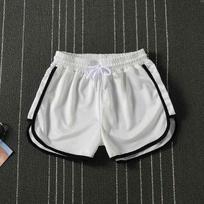 Sports Shorts Men's Running Three-point Pants Loose Big Pants Summer Big Trousers Outside Wear Quick-drying Summer M gray