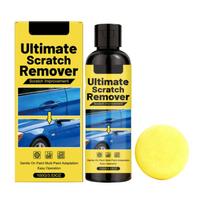 Geriausias įbrėžimų šalinimo skystis 100ml Automobilių įbrėžimų taisymo skystis Įvairioms dažų rūšims pritaikomas Lengvai naudojamas Įbrėžimų gerinimo tirpalas One Size black