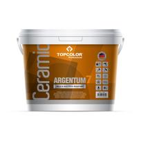Antibakteriniai antipelėsiniai vandeniniai vidaus dažai TOPCOLOR Ceramic Argentum, 7, 9 l