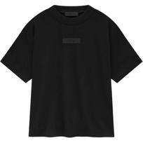 Fear of God Essentials Short-Sleeve Tee Black Women Tops 125SU245440FW S black