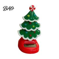 Solar Motion Car Toy Christmas Tree, Swinging Tree Dashboard Decor, Powered Interior Holiday Decor Nodding Ornament for Vehicle And Desk Festive A blue