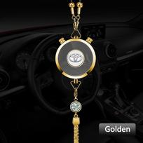 Automobilio kvepalų pakabukas Oro gaiviklis Kabantis kvepalų buteliukas Difuzorius Toyota Corolla Camry Avensis Yaris Prius Prado Auris Hilux RO0 gray