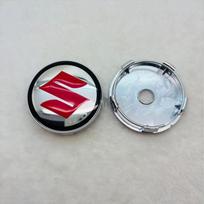4 vnt. 60 mm automobilio ratlankio centrinis dangtelis Priedai Suzuki Jimny Swift Samurai Vitara SX4 Alto Kaiser Ingnis DZire Swace Across 1Set(4Pcs)&60mm