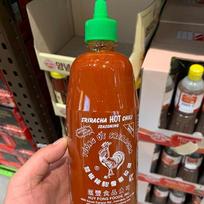Sriracha aštrus čili padažas 793g Nulio kalorijų red